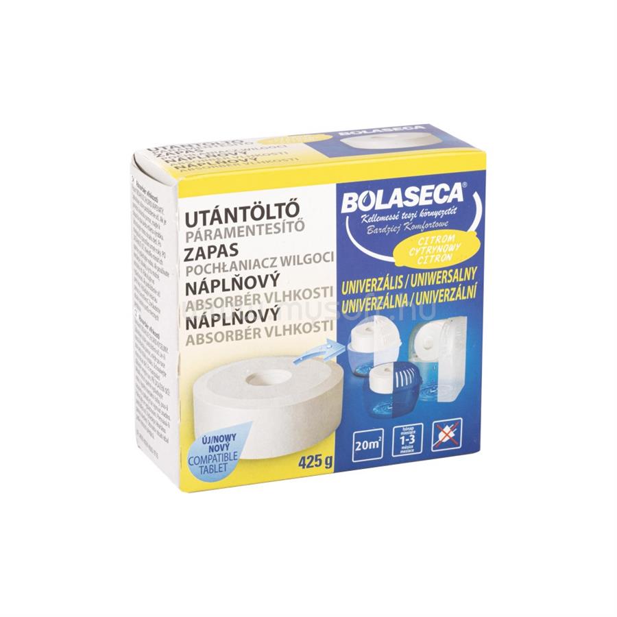 BOLASECA Páramentesítő utántöltő tabletta 425 g lyukas citrom