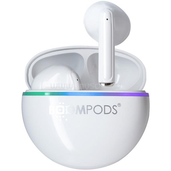 BOOMPODS Earshot True Wireless Bluetooth fehér fülhallgató