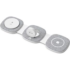 BOOST YM-T1 3 -n-1 15W univerzális vezeték nélküli töltő adapter (szürke) YM-T1_GREY small