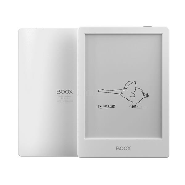 BOOX Onyx e-book 6" - Poke 4 Lite (Fehér, Carta, 758x1024; 2GHz Octa, 2GB/16GB, WiFi; BT5.0; 1500mAh; A11, mikrofon)