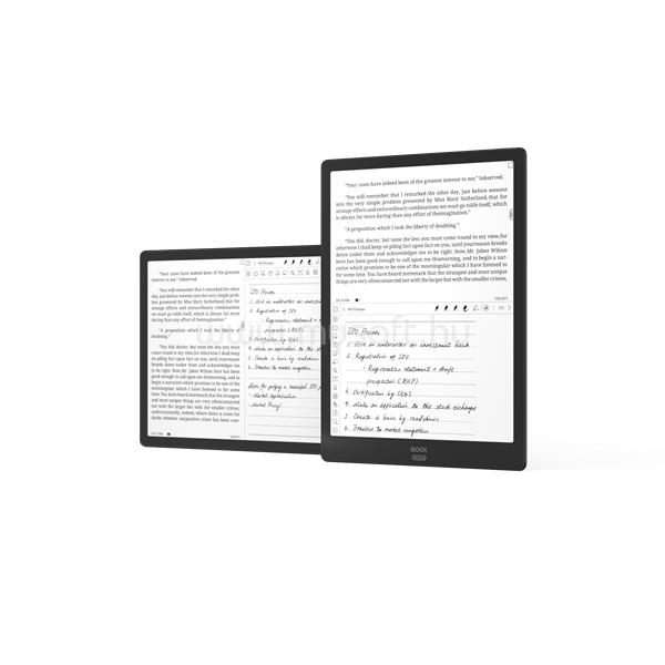 BOOX Onyx e-book 13,3" - MaxLumi 2 (Világítás,E-ink PMMA, 2200x1650/207PPI; Octa, 6GB/128GB, DualWiFi; BT; 4300mAh; A11)