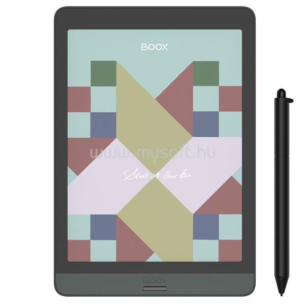 BOOX Onyx e-book 7.8" - Nova 3 Color (NewKaleido, Világítás; 1872x1404; 1,8GHz Octa, 3GB/32GB, WiFi; BT5; 3150mAh; A10)