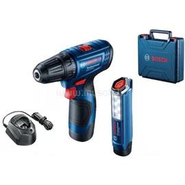 BOSCH 06019G8004 GSR 120-Li 12V 2x2,0Ah kofferben akkus fúró-csavarozó + GLI 12V-300 lámpa BOSCH_06019G8004 small