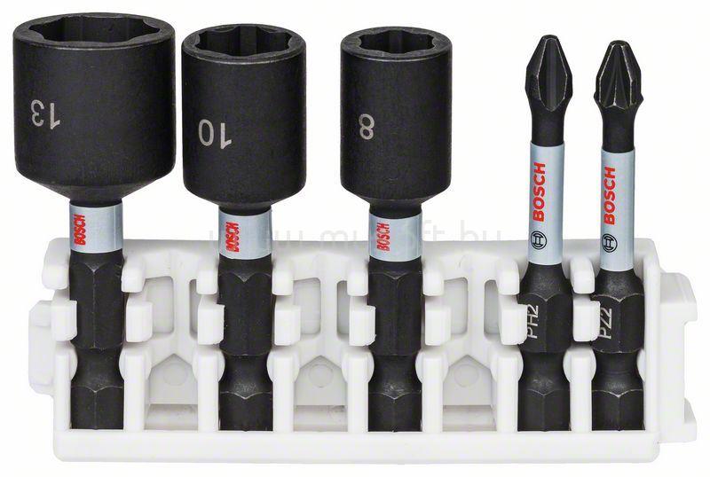 BOSCH 2608522350 Impact Control 5 részes csavarbit- és dugókulcskészlet