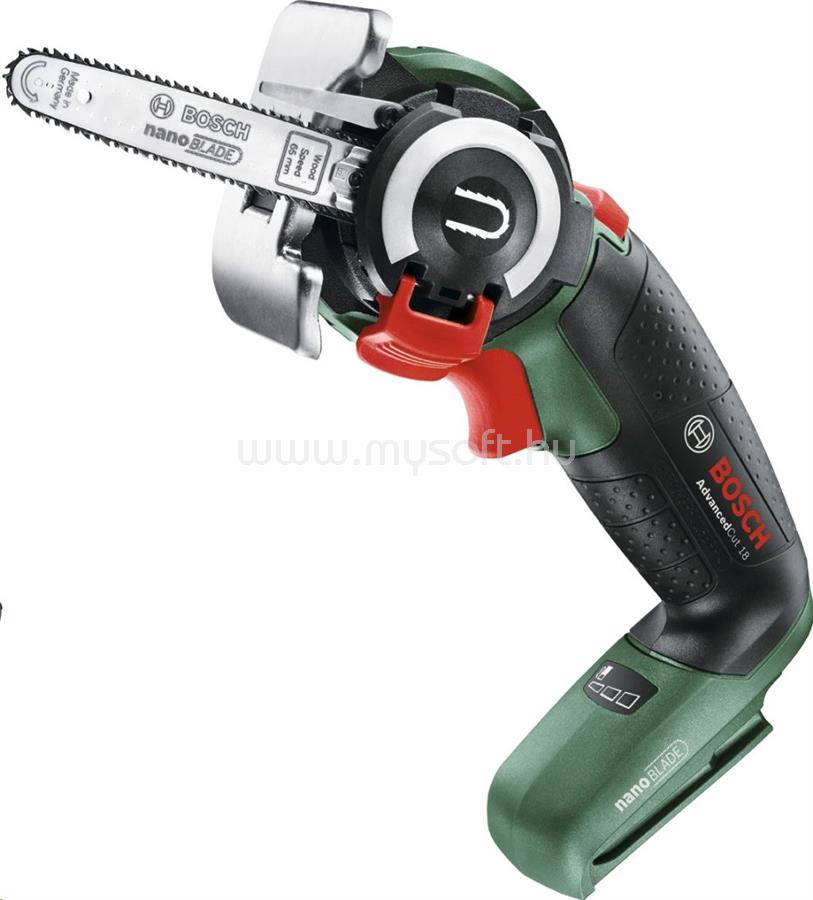 BOSCH AdvancedCut 18 akkus NanoBlade fűrész (06033D5101)