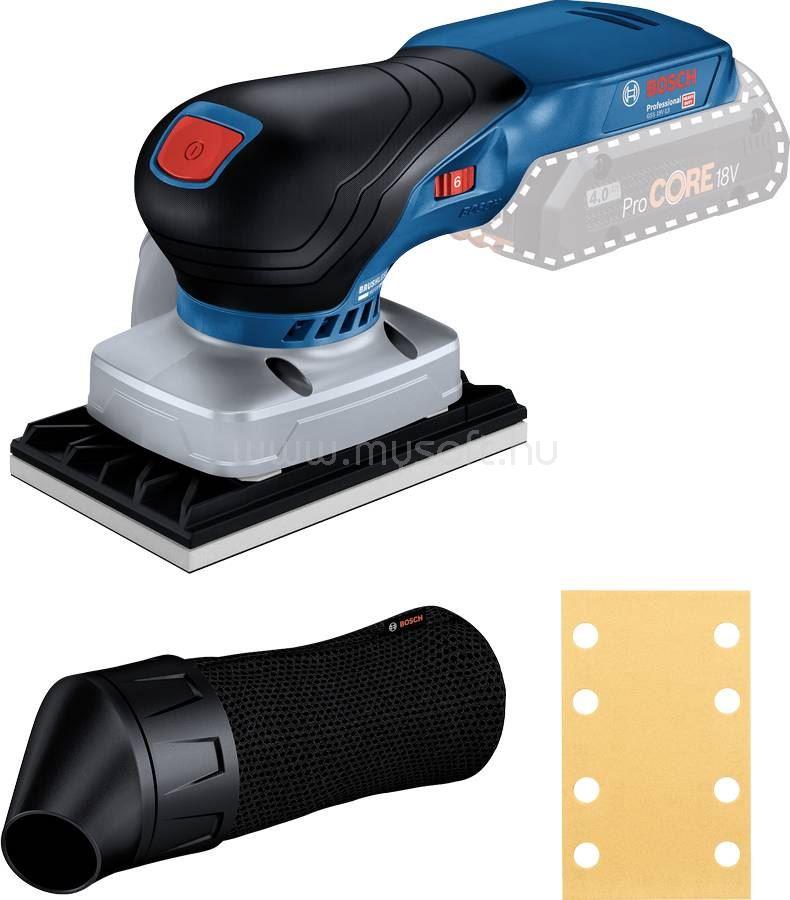 BOSCH GSS 18V-13 akkus rezgőcsiszoló, akkumulátor nélkül (06019L0100)