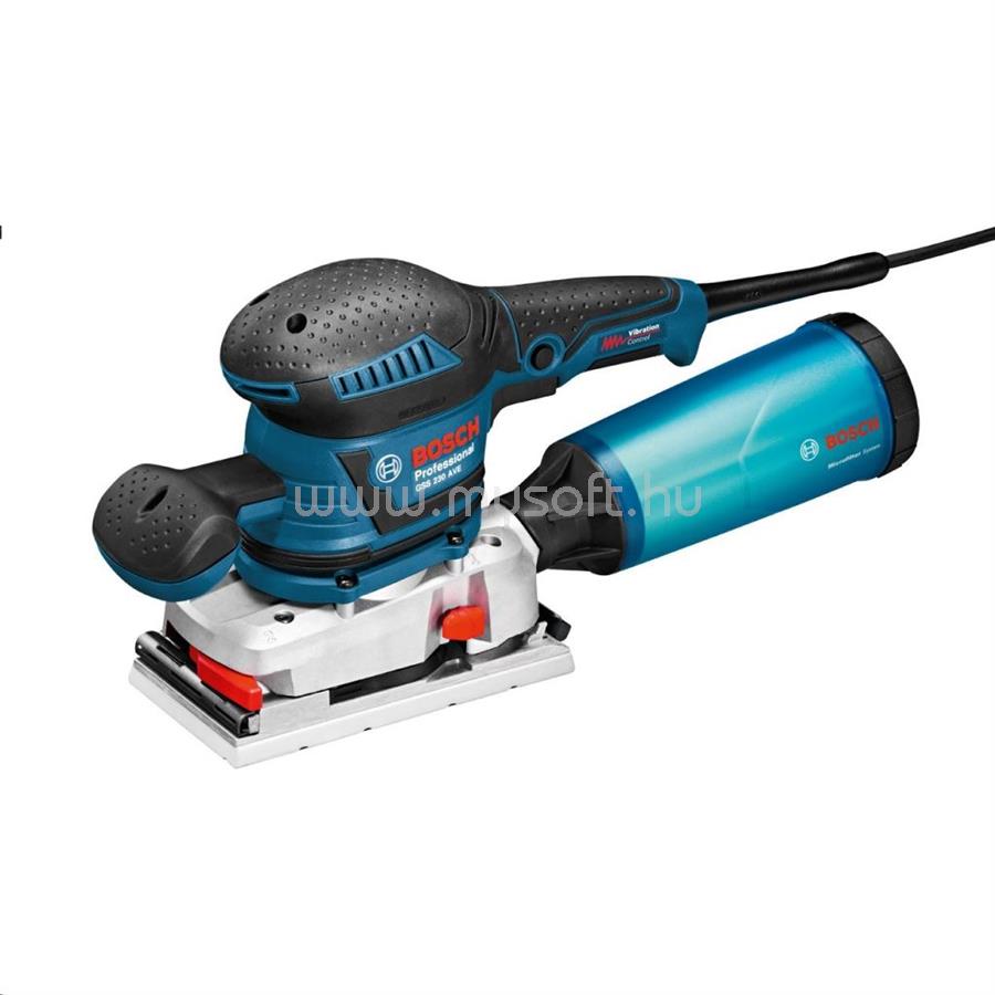 BOSCH GSS 230 AVE rezgőcsiszoló, L-Boxx -ban (0601292801)