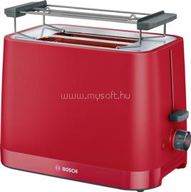 BOSCH Kompakt Toaster MyMoment, rot Kenyérpirító Piros (TAT3M124) BOSCH_TAT3M124 small