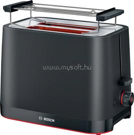 BOSCH Kompakt Toaster MyMoment, schwarz Kenyérpirító Fekete (TAT3M123) BOSCH_TAT3M123 small