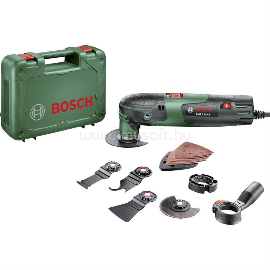 BOSCH PMF 220 CE Set multifunkcionális-szerszám tartozékokkal