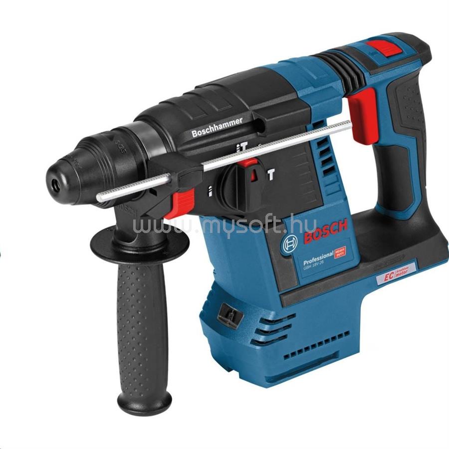 BOSCH Professional GBH 18V-26; Akkus fúrókalapács SDS Plus, csak készülék (0611909000)