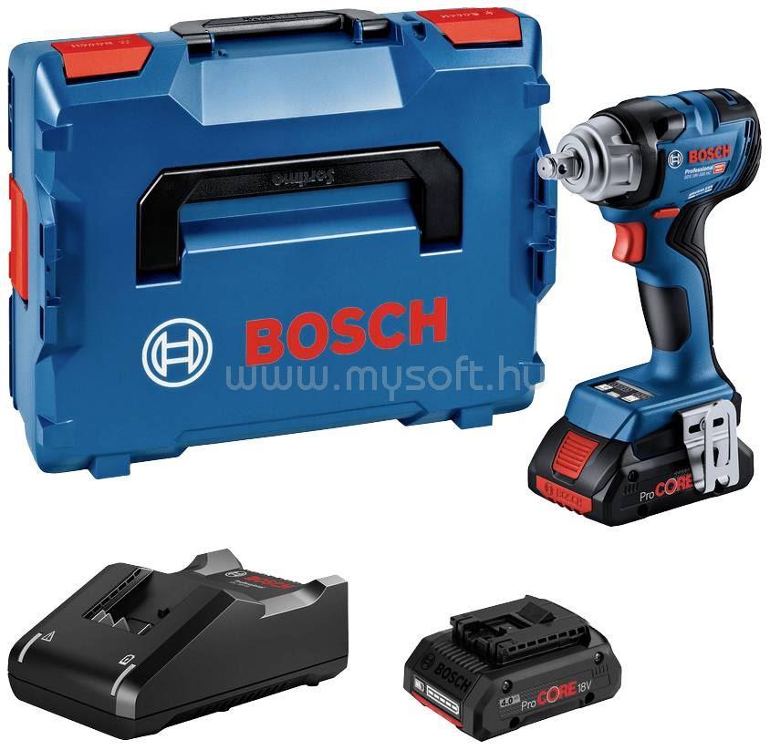 BOSCH Professional GDS 18V-330 HC akkus ütvefúró-csavarozó, 2db 4.0Ah-s akkuval (06019L5002)