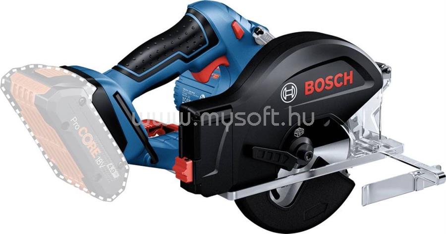 BOSCH Professional GKM 18V-50 akkus kézi körfűrész akkumulátor nélkül (06016B8000)