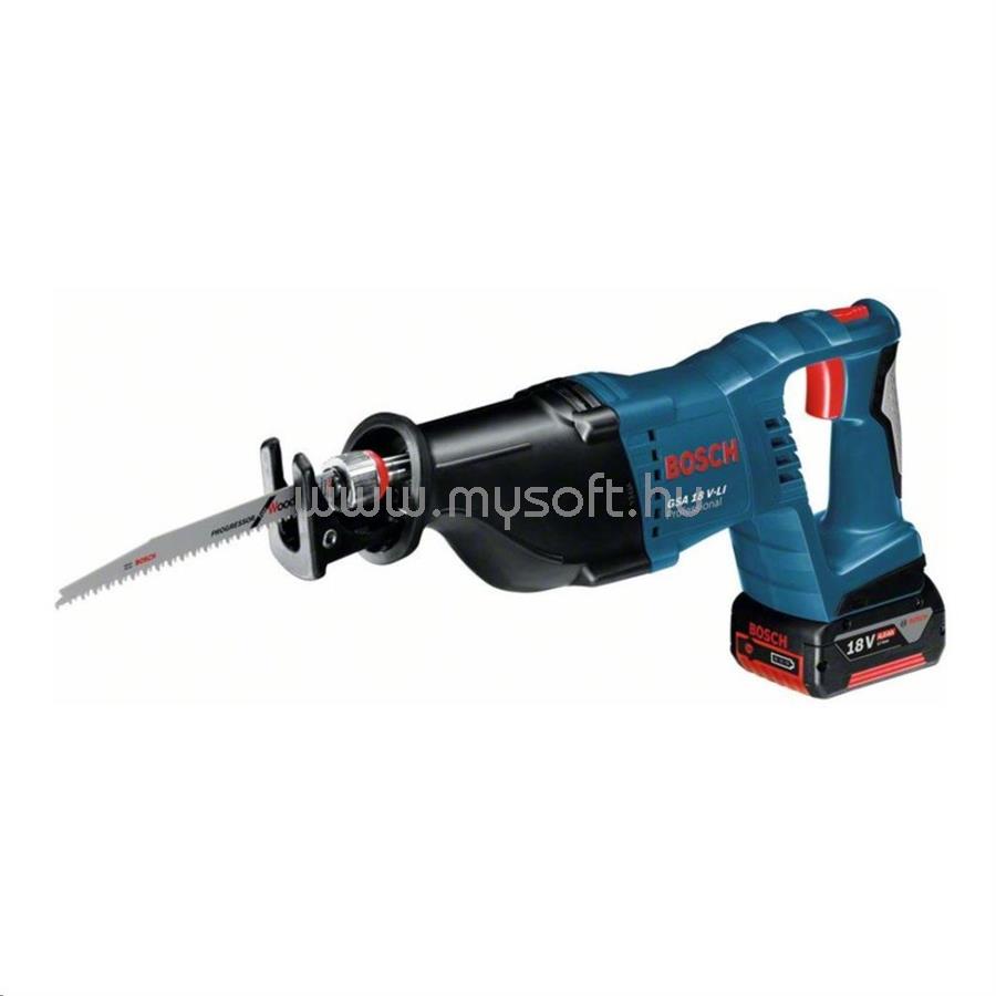 BOSCH Professional GSA 18 V-Li akkus szablyafűrész L-Boxx-ban (060164J00B)