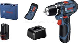 BOSCH Professional GSR 12V-15 akkus fúrócsavarozó 2db 2.Ah akkuval (060186810G) BOSCH_060186810G small