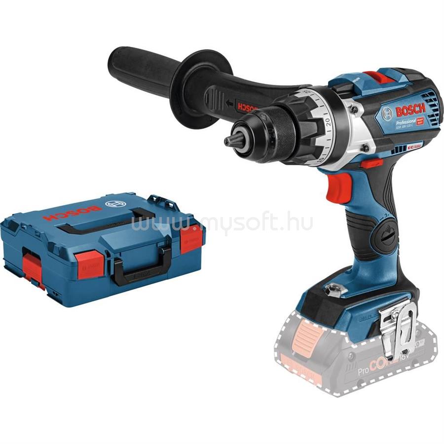 BOSCH Professional GSR 18V-110 C akkus fúrócsavarozó akku nélkül (06019G0109)