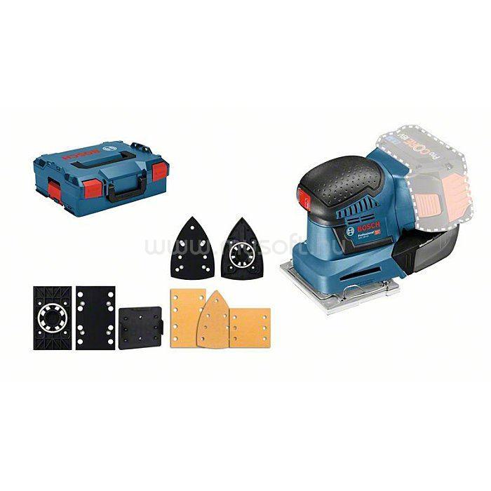 BOSCH Professional GSS 18V-10 akkus rezgőcsiszoló, akkumulátor nélkül (06019D0202)
