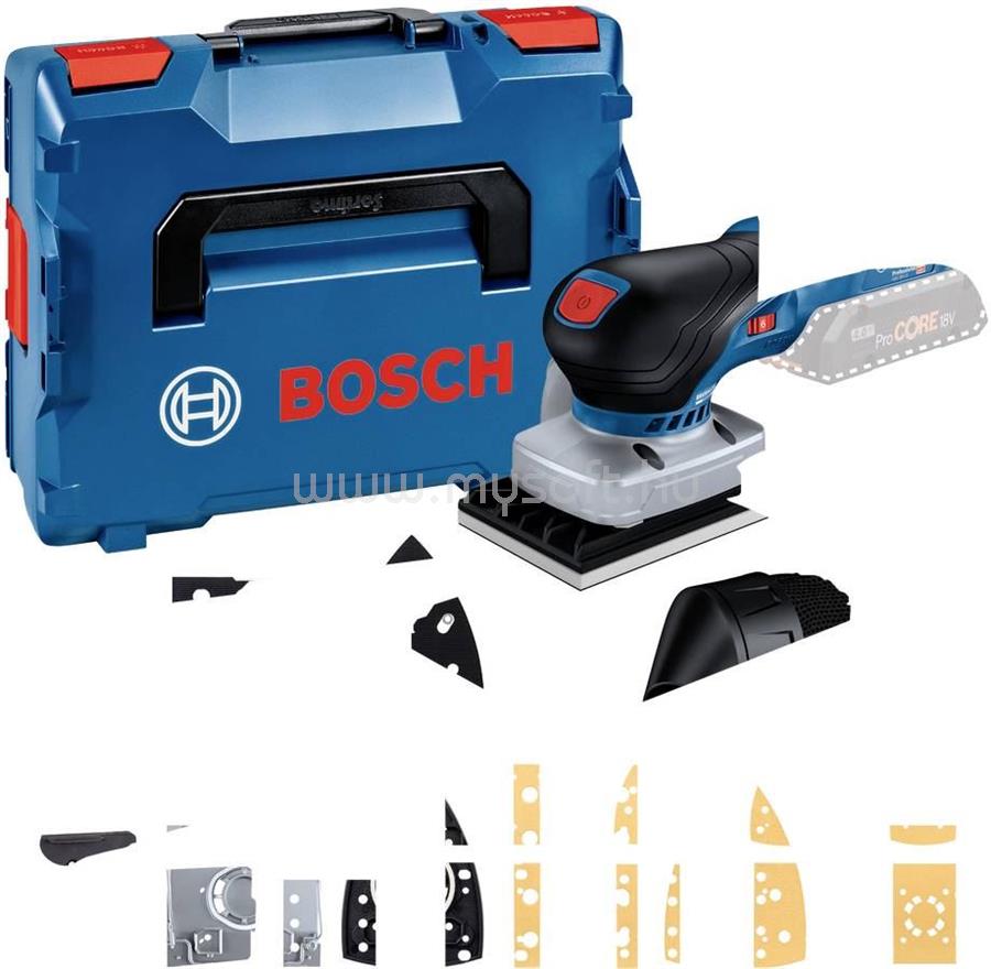 BOSCH Professional GSS 18V-13 akkus rezgőcsiszoló, akkumulátor nélkül (06019L0101)