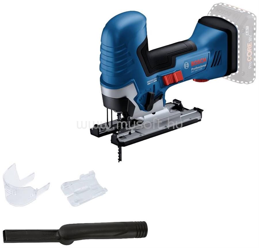 BOSCH Professional GST 18V-125 S akkus szúrófűrész akkumulátor nélkül (06015B2001)