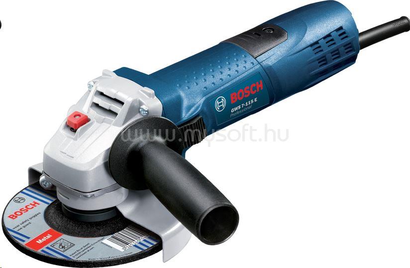 BOSCH Professional GWS 7-115 E sarokcsiszoló (0601388203)