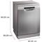 BOSCH SMS4ECI26E inox, szabadonálló, programok száma:6, 14 terítékes mosogatógép BOSCH_SMS4ECI26E small