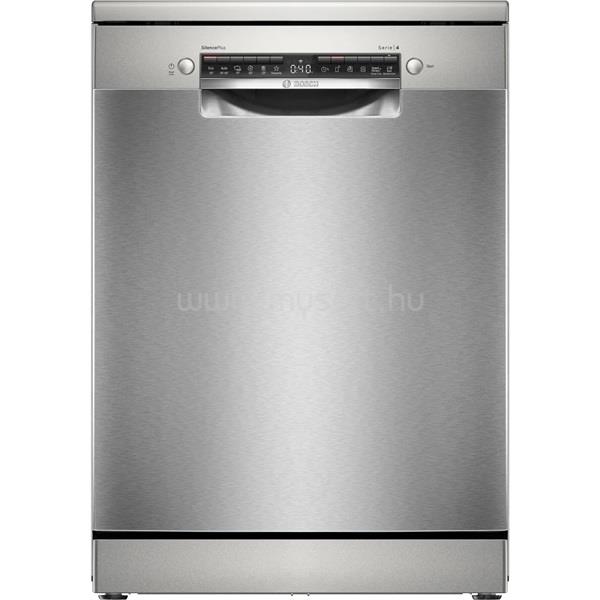 BOSCH SMS4ECI26E inox, szabadonálló, programok száma:6, 14 terítékes mosogatógép
