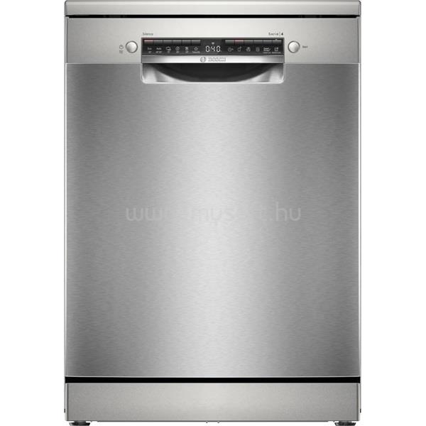 BOSCH SMS4EVI04E inox, szabadonálló, programok száma:6, 13 terítékes mosogatógép