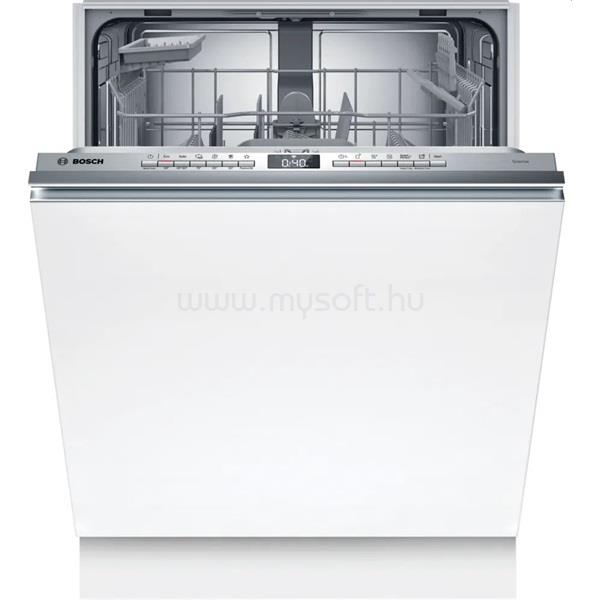 BOSCH SMV4HTX14E programok száma:6, beépíthető, 13 terítékes mosogatógép (ezüst)