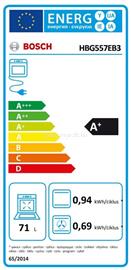 BOSCH SÜTŐ BEÉPÍTHETŐ ELEKTROMOS BOSCH_HBG557EB3 small