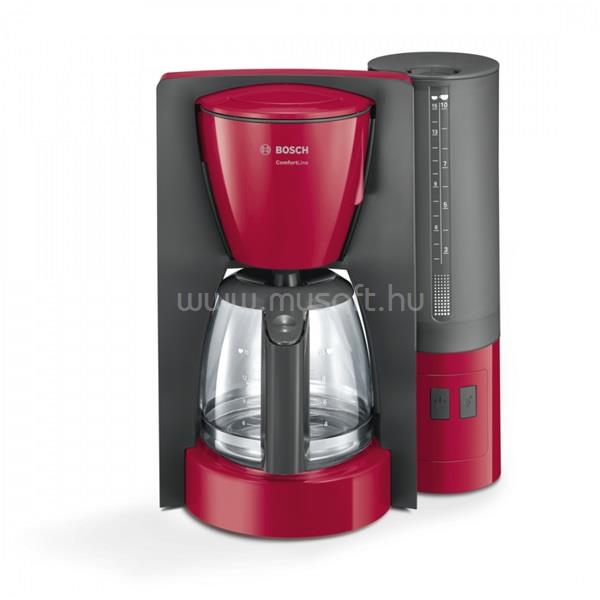 BOSCH TKA6A044 ComfortLine vörös filteres kávéfőző