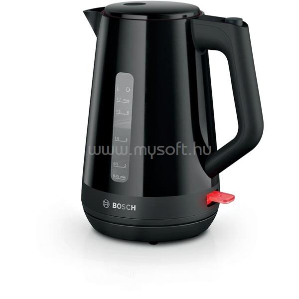 BOSCH TWK1M123 1,7 L-es fekete vízforraló