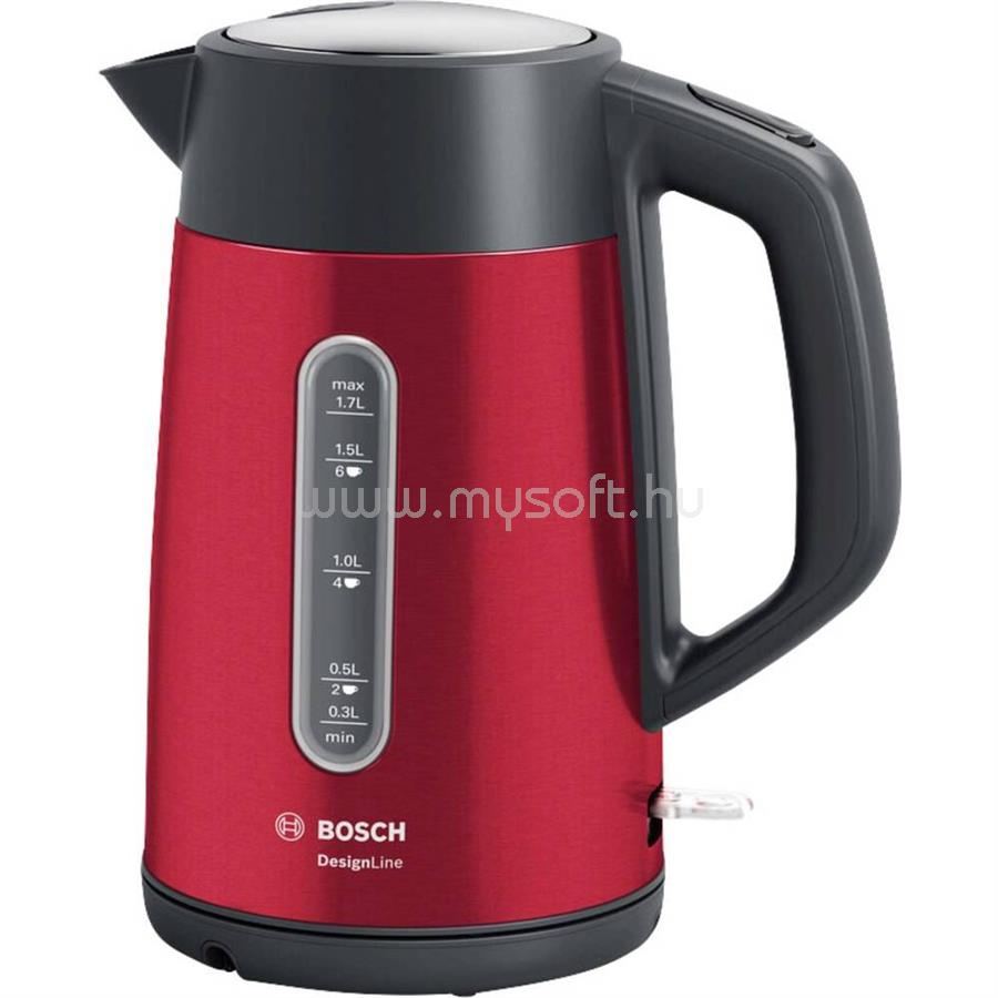 BOSCH TWK4P434 vízforraló piros