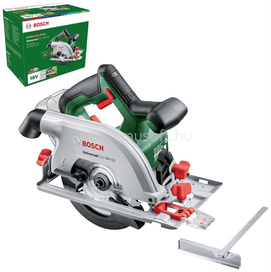 BOSCH UniversalCirc 18 akkus körfűrész, akkumulátor és töltő nélkül (06033B1400)
