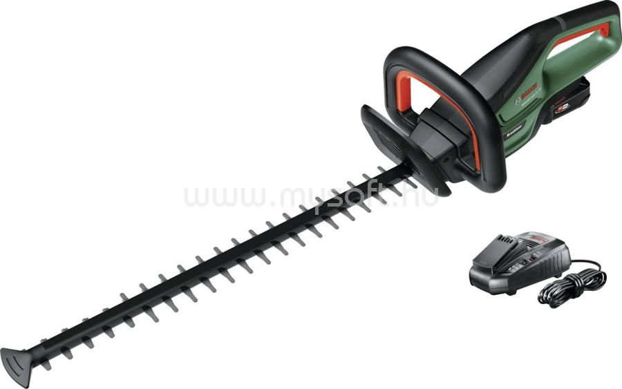 BOSCH UniversalHedgeCut 18-55 akkus sövényvágó 2.5Ah-s akkuval (0600849J01)
