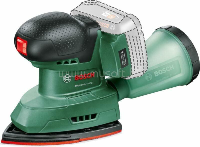 BOSCH UniversalSander 18V-10 akkumulátoros excenter csiszoló akku nélkül