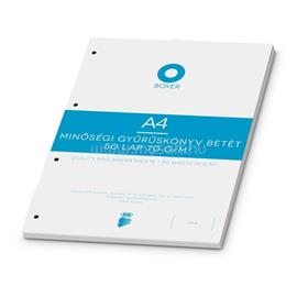 BOXER A4 kockás gyűrűskönyv betét BOXER_7490127001 small