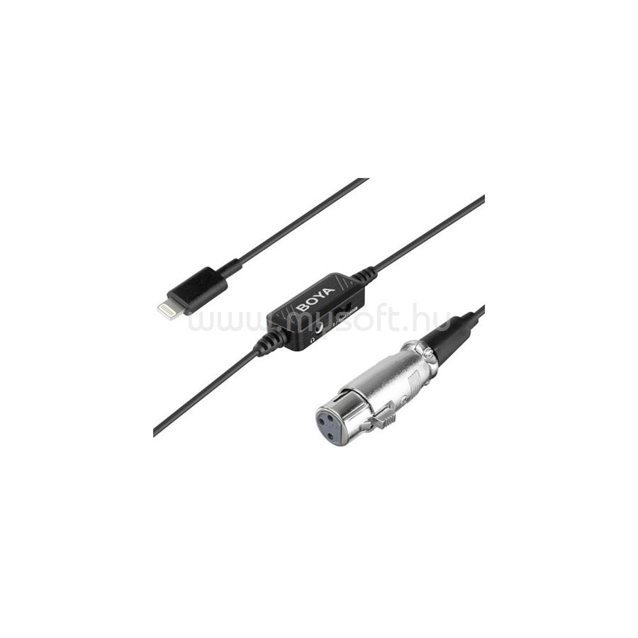 BOYA BY-BCA7 XLR -> Lightning adapter