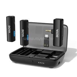 BOYA Mikrofon - BOYALINK V2.0 C2 (Vezeték nélküli, zajszűrés, fekete, USB-C) BOYALINK_V2.0_C2 small