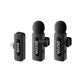 BOYA Mikrofon - BY-V2 V2.0 (Vezeték nélküli, fekete, Lightning) BY-V2_V2.0 small