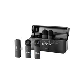 BOYA Mikrofon - BY-V4U (Vezeték nélküli, zajszűrés, fekete, USB-C) BY-V4U small