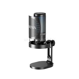 BOYA Mikrofon - K3-02 (USB, állvány, LED, fekete) BOYA_K3-02 small