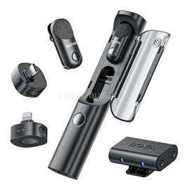 BOYA Mikrofon - Magic-02 (Vezeték nélküli, fekete, 2TX+3RX, Lightning, USB-C, 3,5mm) MAGIC-02 small
