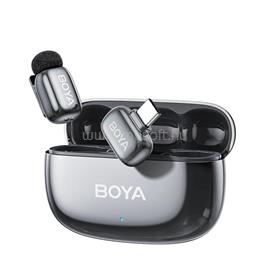 BOYA Mini 2 - 2 adó + 1 vevő (Lightning csatlakozóval) + 1 töltőtok. - Fekete BOYA_mini_2-03 small