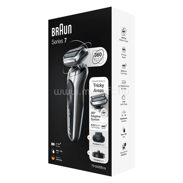 BRAUN 70-S4200cs férfi elektromos borotva