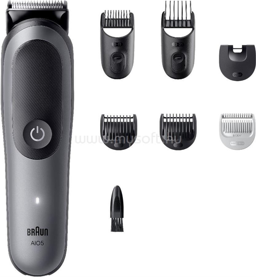 BRAUN AIO 5520 multifunkciós testszőrzet ápoló