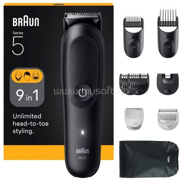 BRAUN AIO 5540 multifunkciós testszőrzet-ápoló