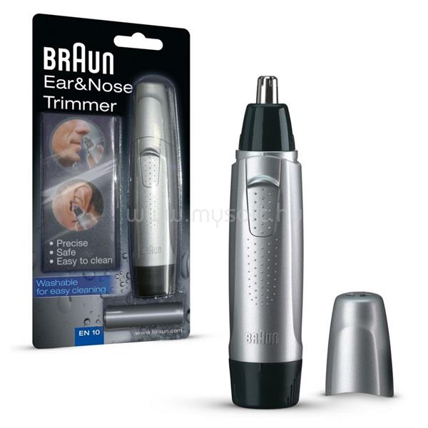 BRAUN Orr- és fülszőrnyíró - Exact EN 10 (vízálló, akkumulátor, 1 db AA)