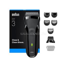 BRAUN Series 3 300BT elektromos borotva (fekete) 10AS490205 small