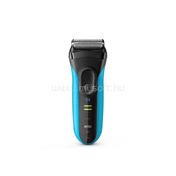 BRAUN Series 3 ProSkin 3040s tölthető Wet&Dry elektromos borotva, kék