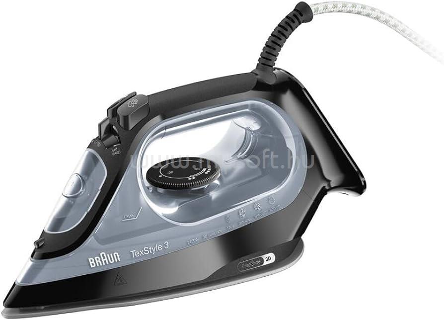 BRAUN SI3055BK gőzölős vasaló (fekete)